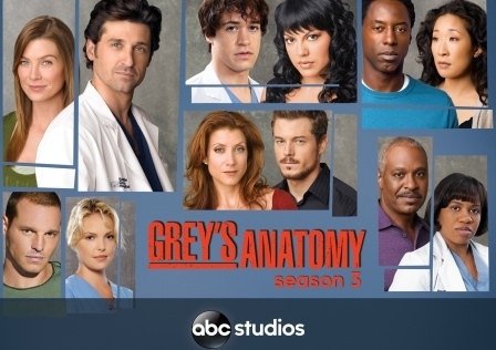 genre Grey's Anatomy season 3